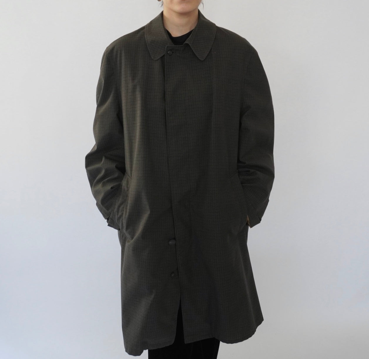 60s "Plymouth" Plaid Coat