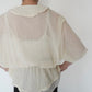80s Gauze Design Top