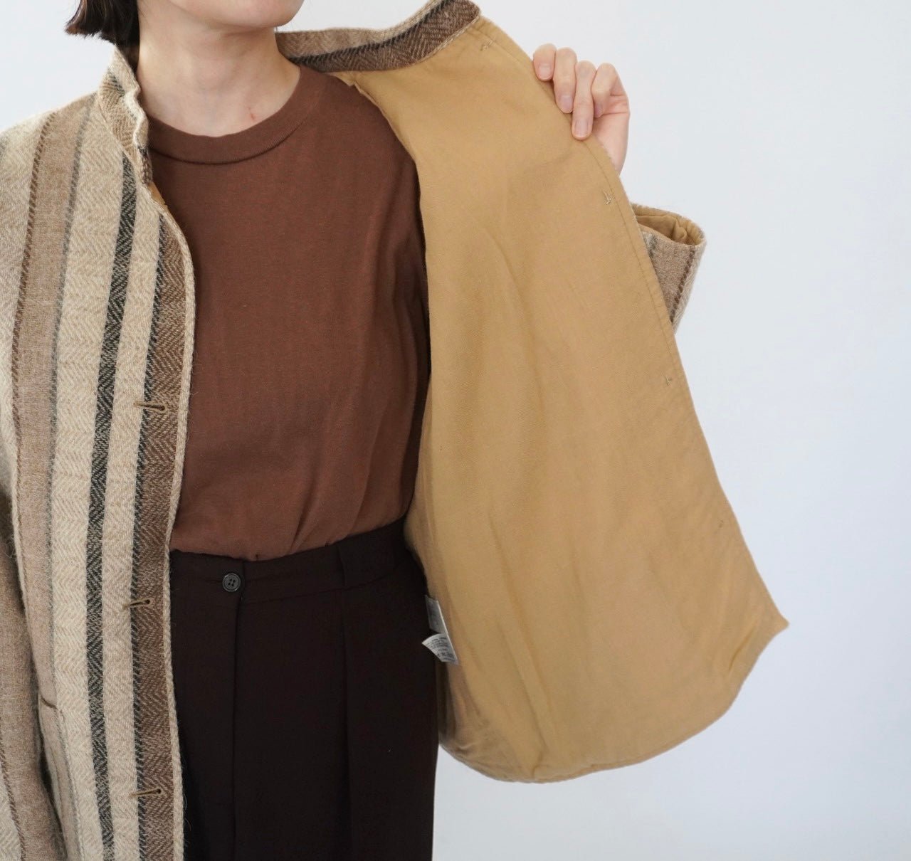 90s "Rodier Paris" Wool Jacket Made in France