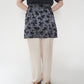 90s Flocky Pattern Skirt  Made in USA