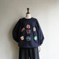 80s Patch Design Sweater