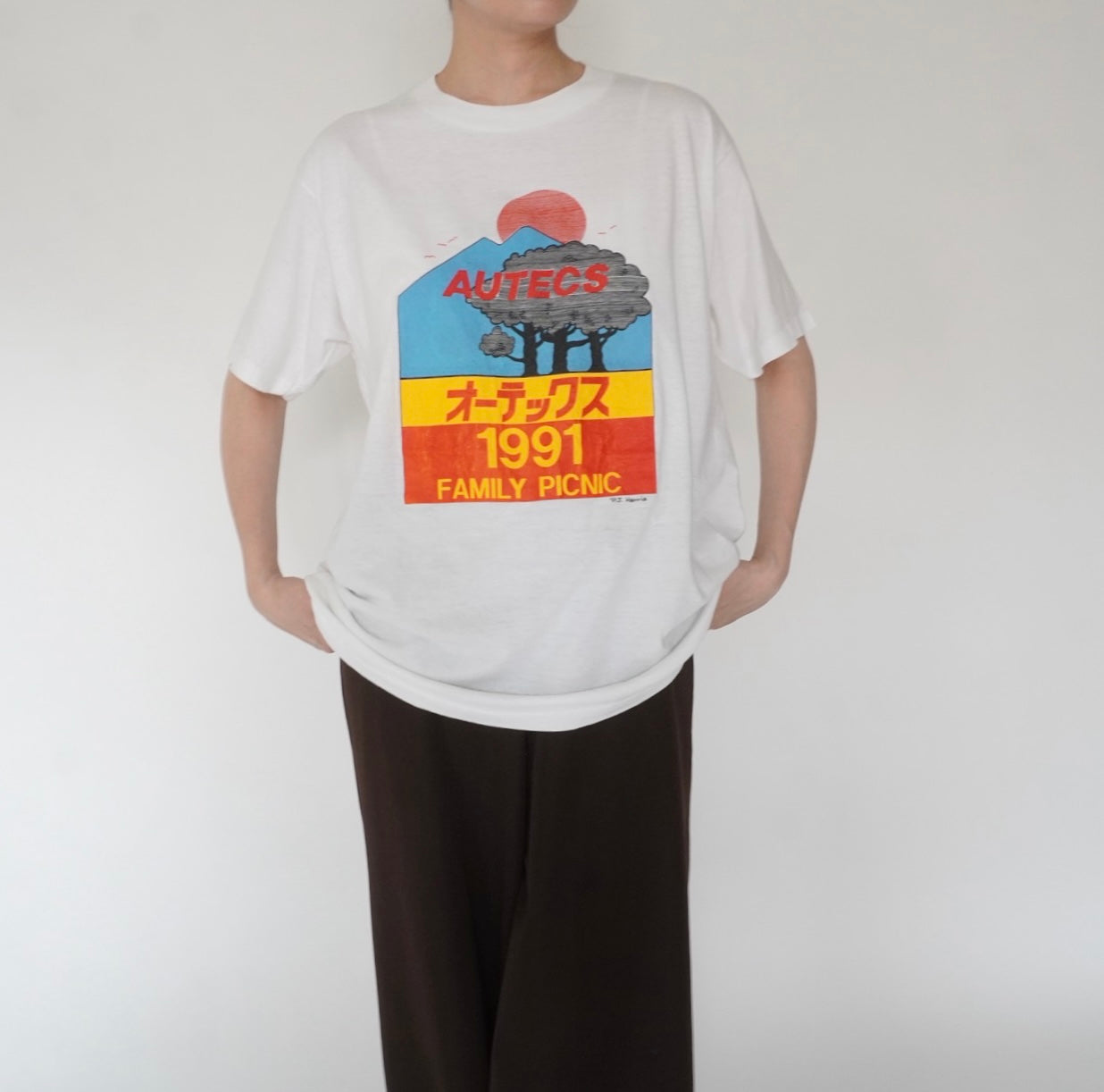 90s Printed T-shirt Made in USA
