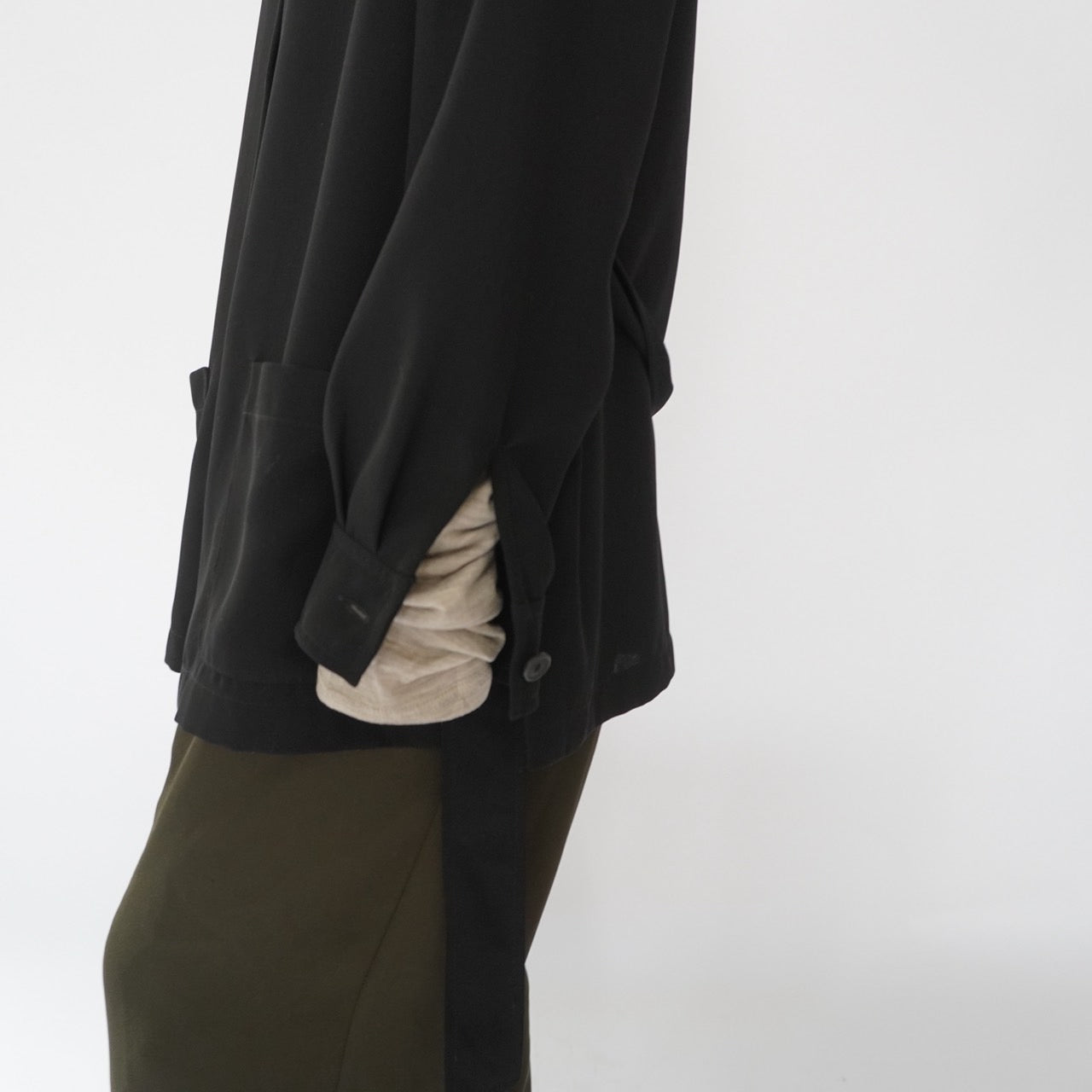 90s Belted Shirt Jacket