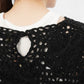 90s Cord Lace Top