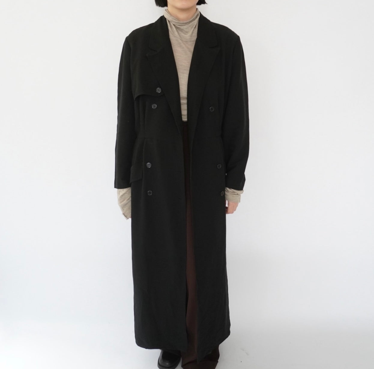 90s Black Design Dress
