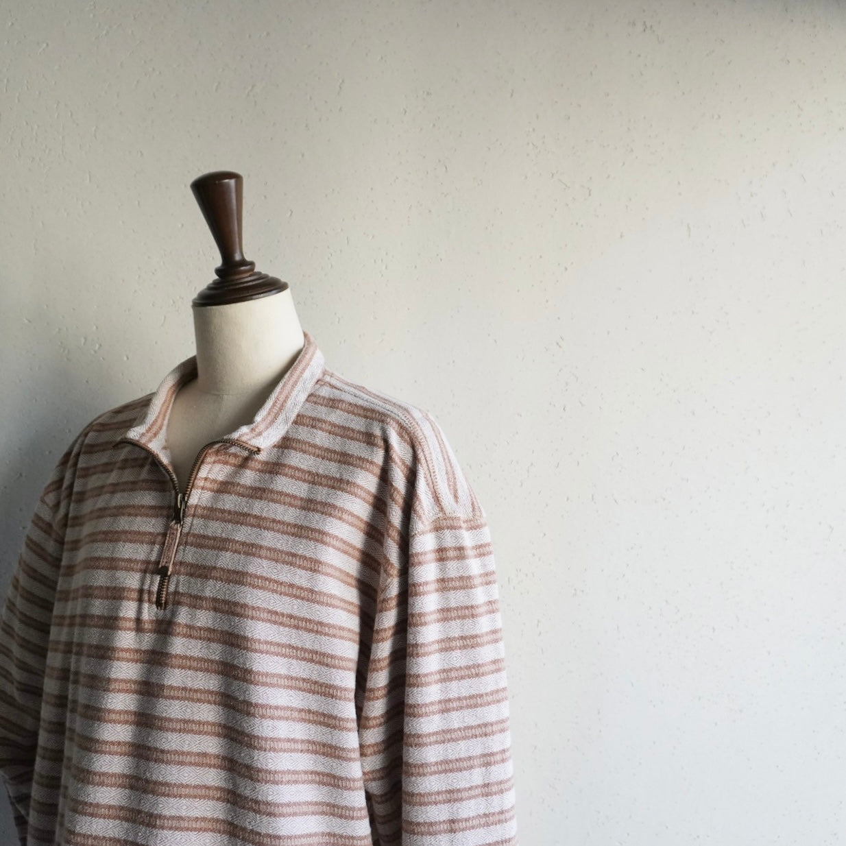 90s Striped Cotton Top