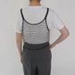 90s Beads Design Camisole Top