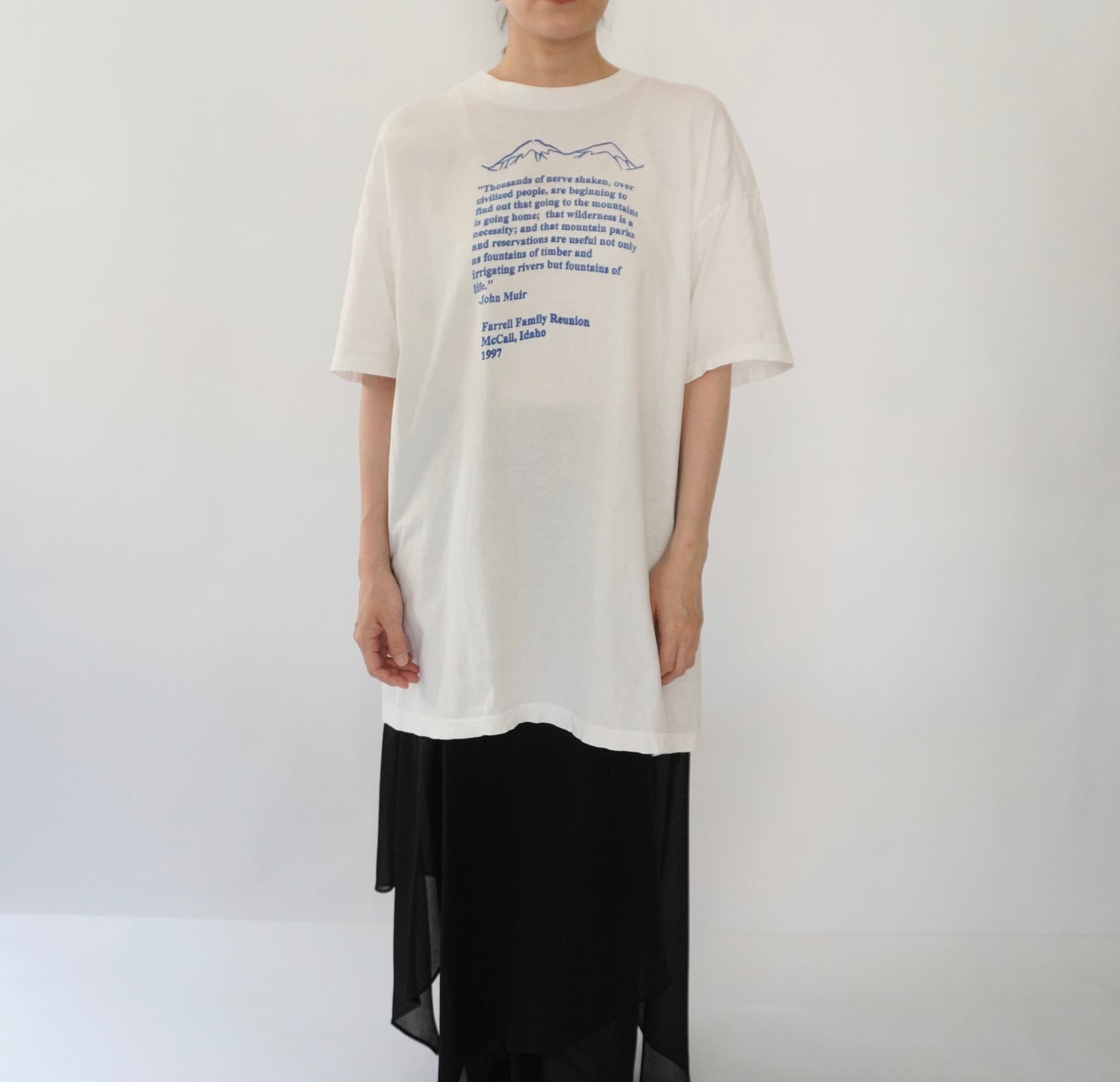 90s Printed T-shirt Made in USA