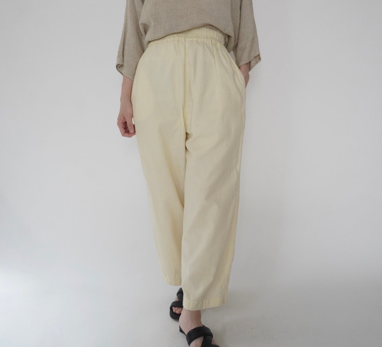 80s EURO Design Cotton Pants