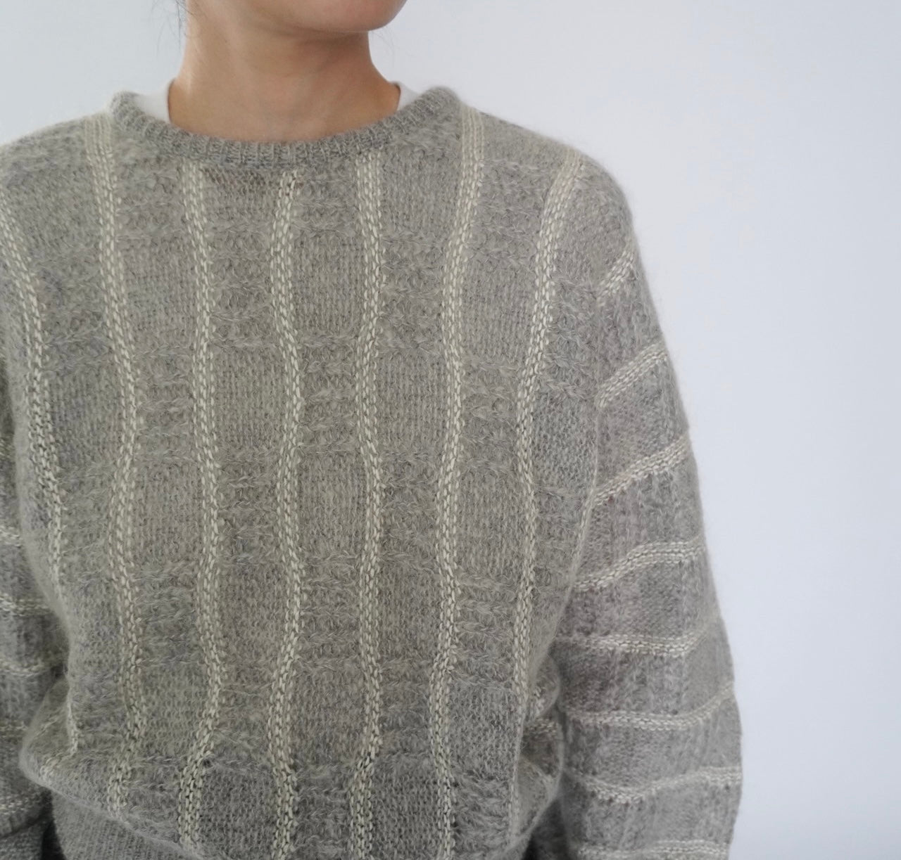 80s EURO Design Mohair Knit