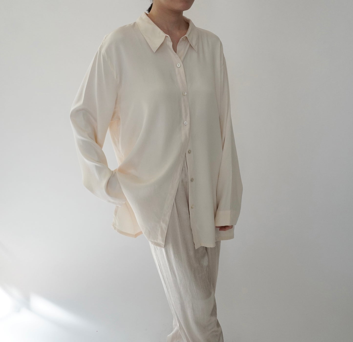 90s Silk Shirt