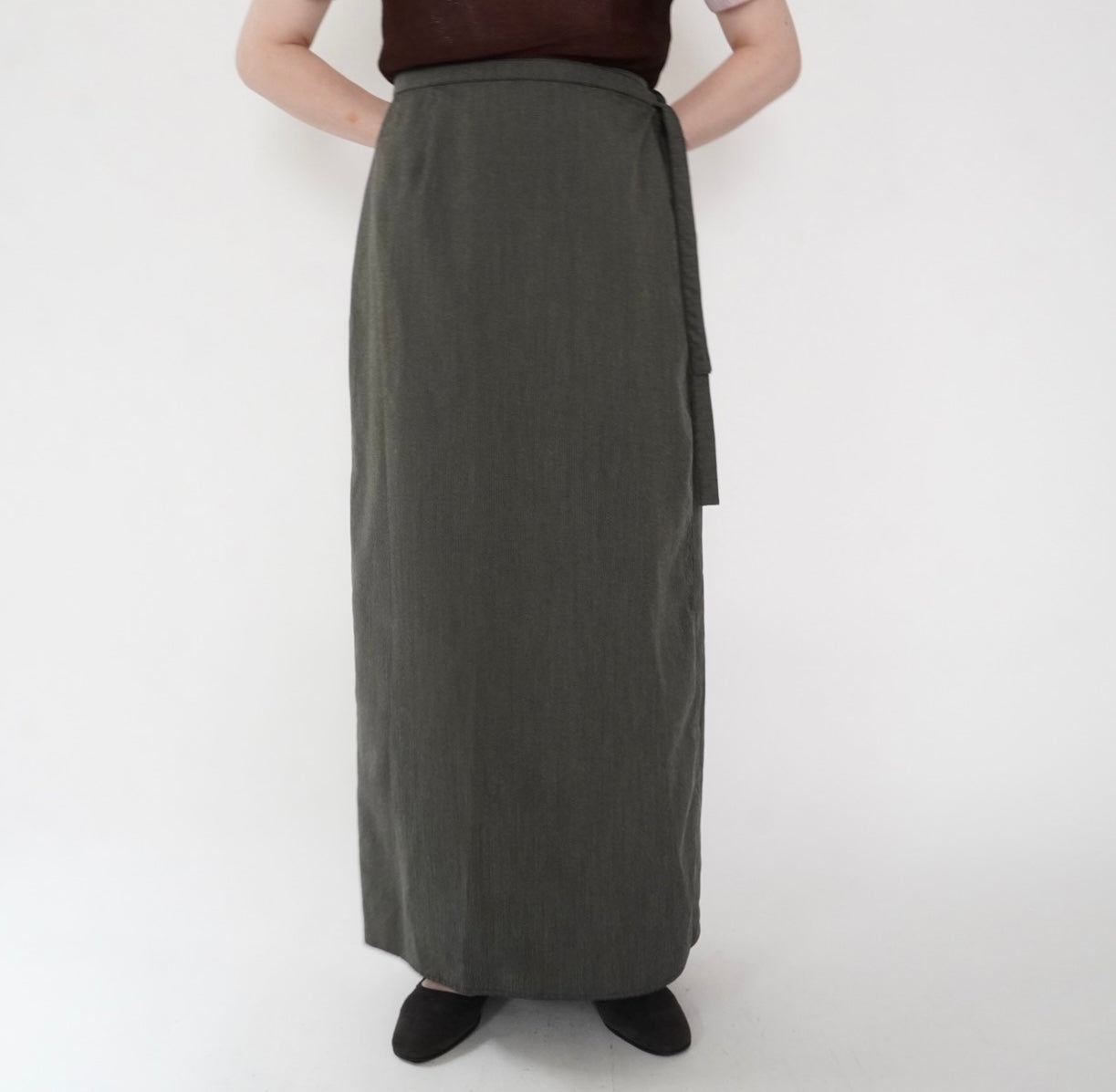 80s Wrap Skirt Made in Italy