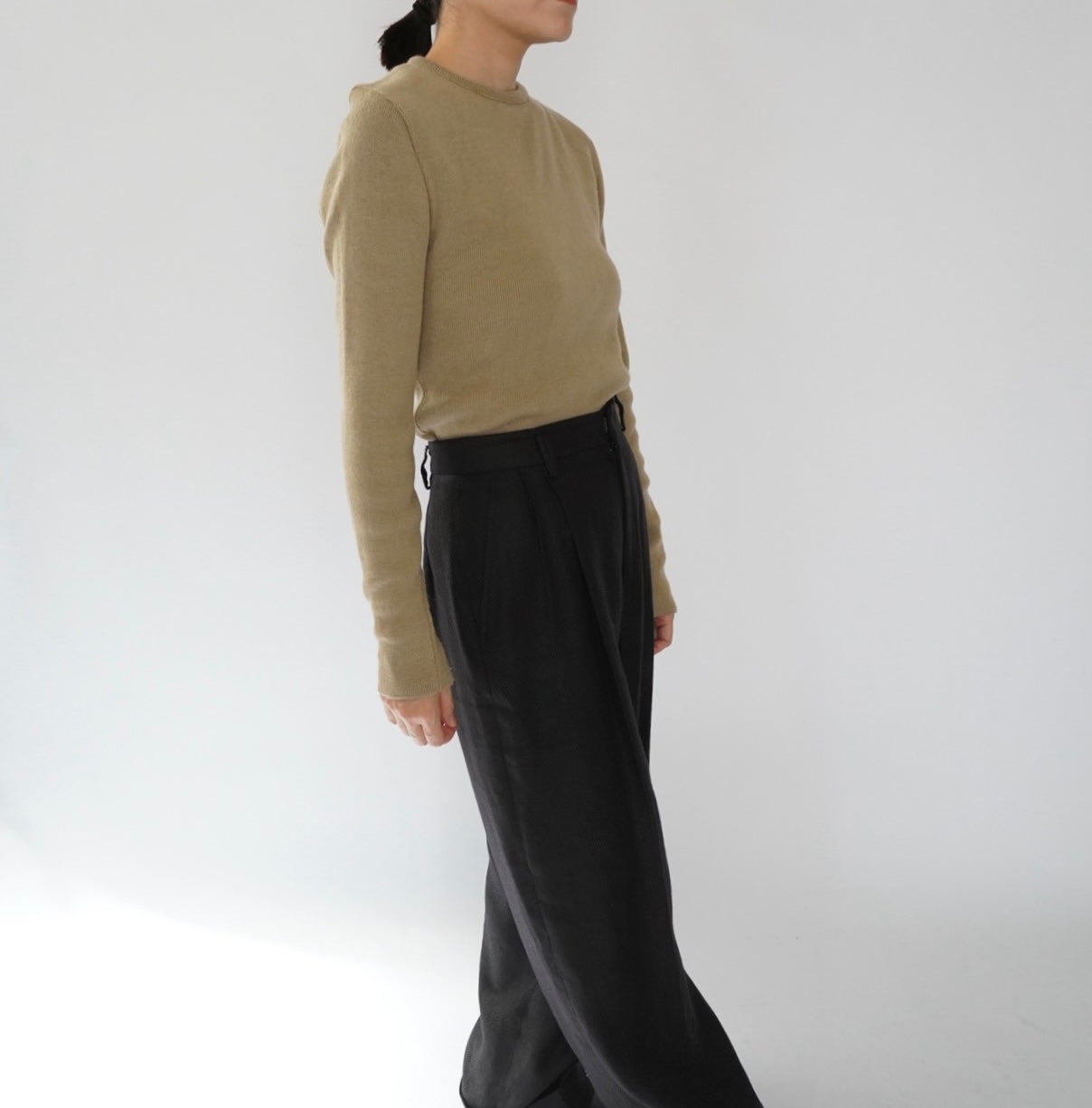 80s Beige Top
