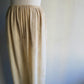 90s Light Beige Silk Pants