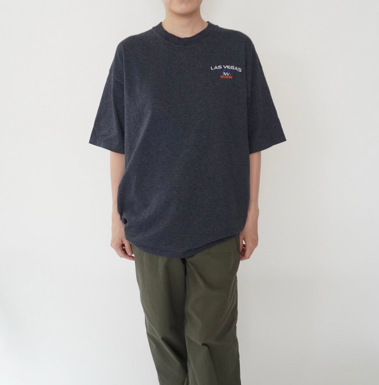 90s Striped T-shirt Made in USA
