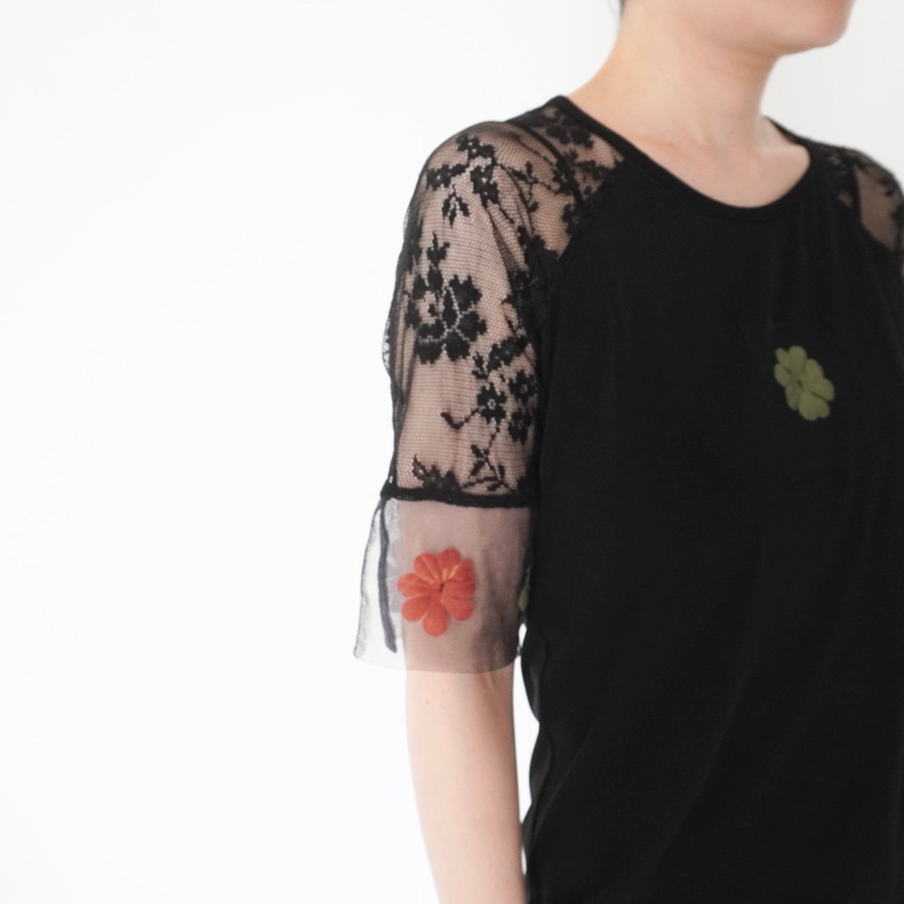 90s Lace Design Top