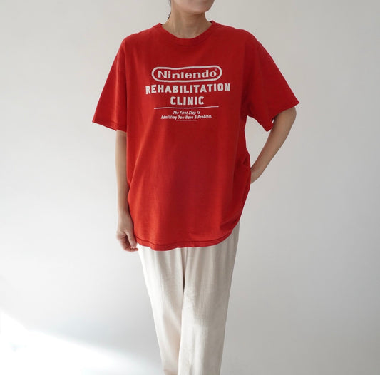 03s "Nintendo" Printed T-shirt