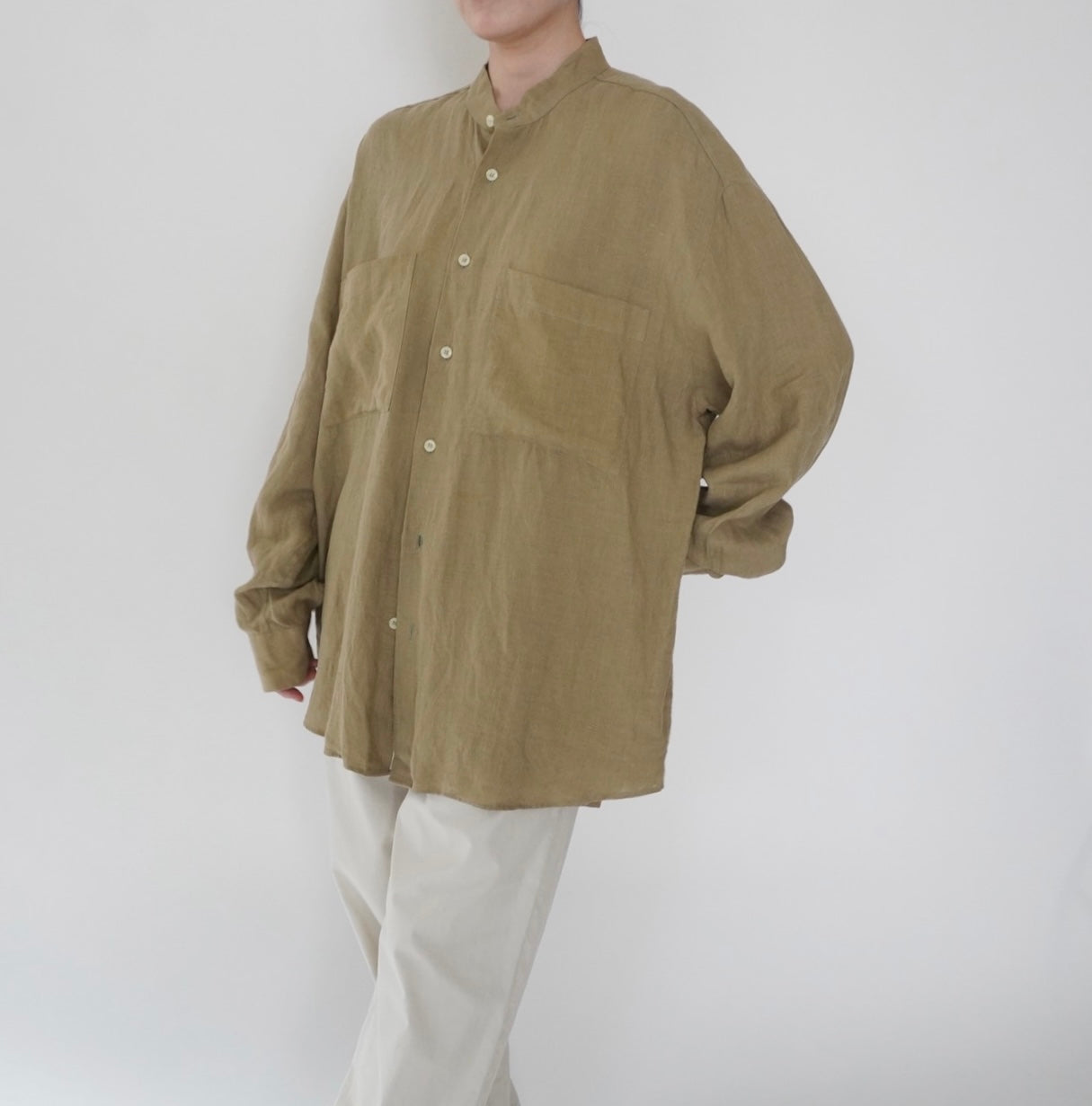80s Linen Shirt Made in Italy
