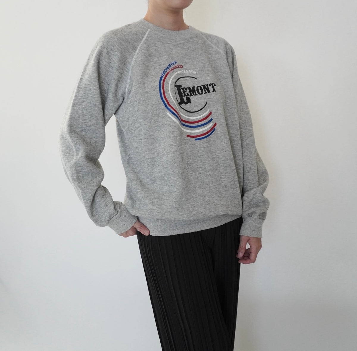 80s Printed Sweater