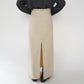 90s Slit Maxi Skirt
