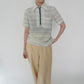 70s Pattern Zip Top