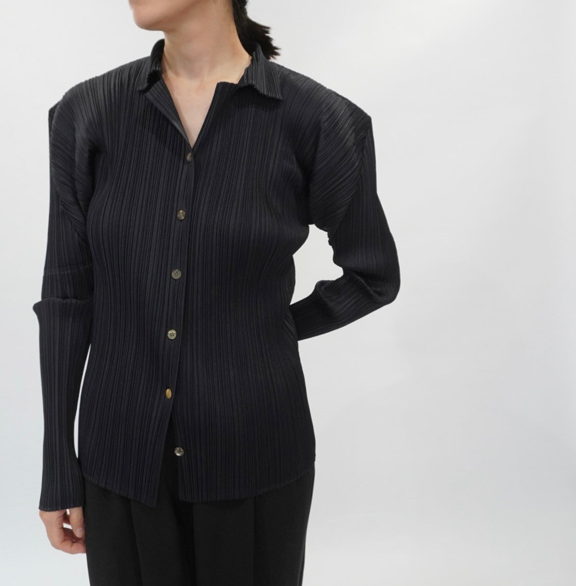 90s "Pleats Please" Shirt