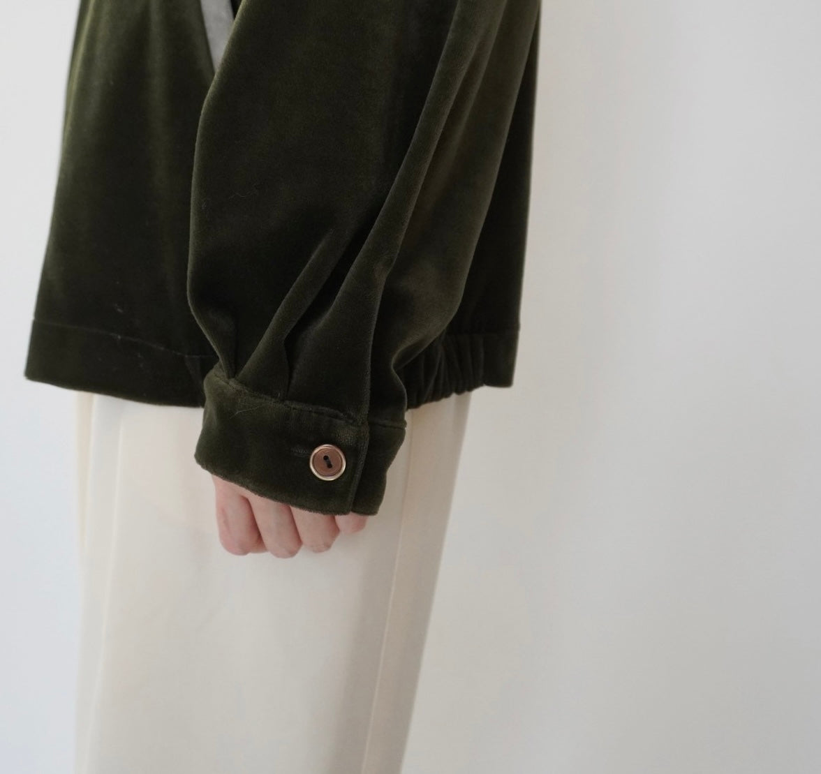 90s Hooded Velour Top