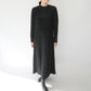 80s Black Knit Dress