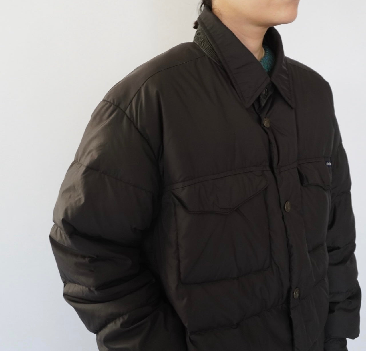 90s Black Down Jacket