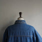 90s EURO Studs Design Denim Jacket,Shirt