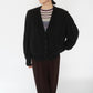 90s Balloon Sleeves Mohair Knit Cardigan Made in Italy