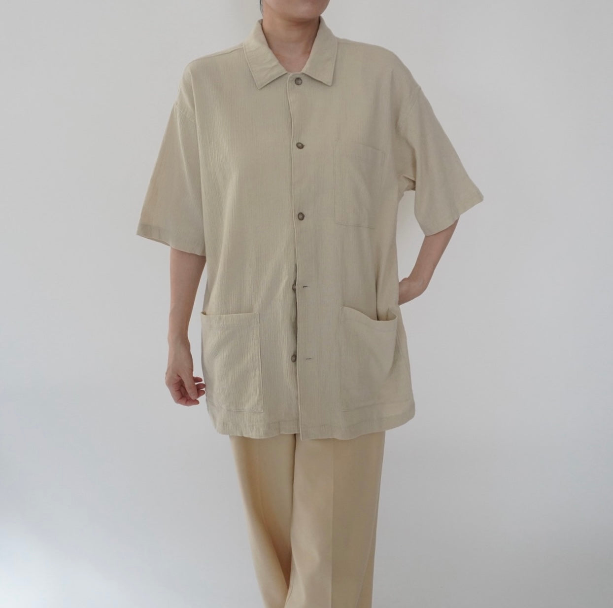 90s Beige Shirt
