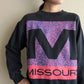90s Printed Sweater Made in USA