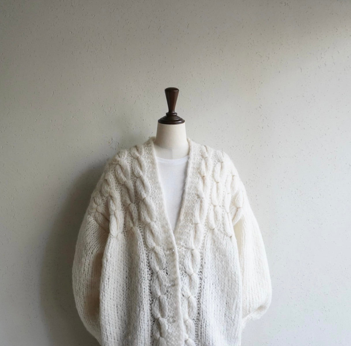 80s Design Knit Cardigan