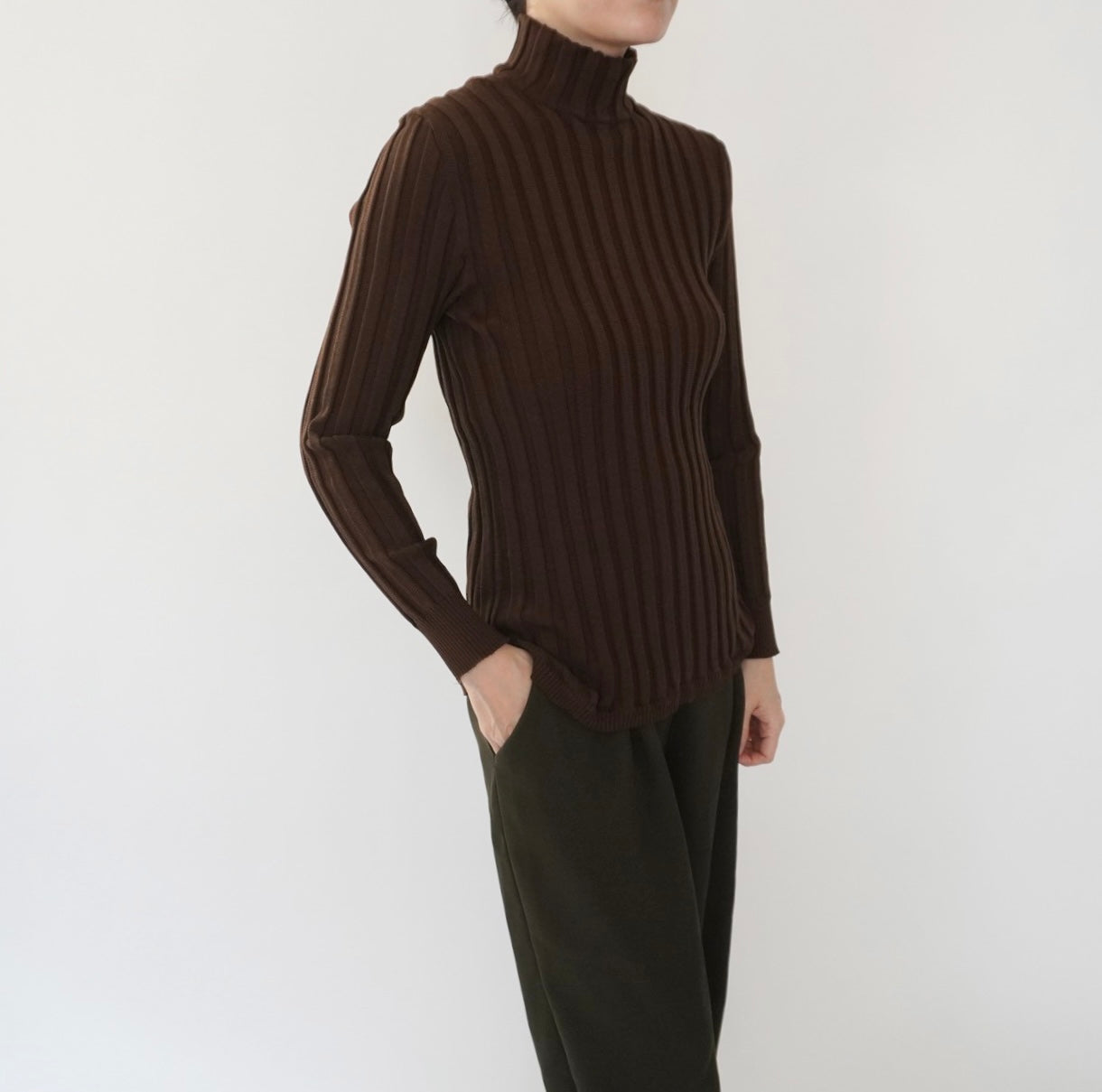 70s Ribbed Top Made in Italy