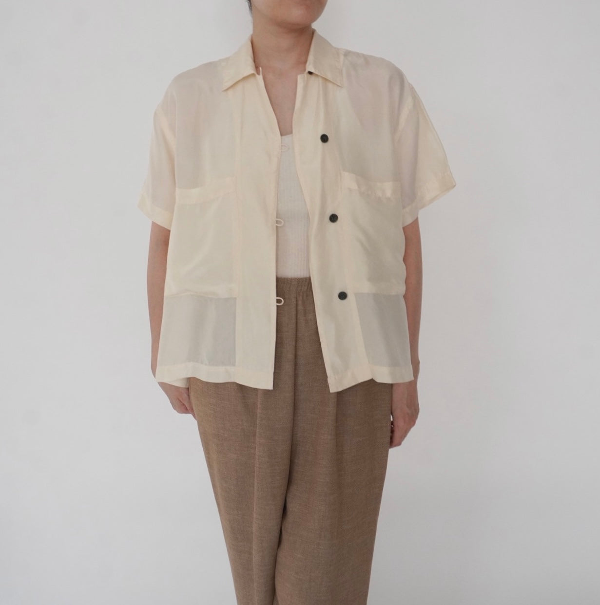 90s Ivory Shirt