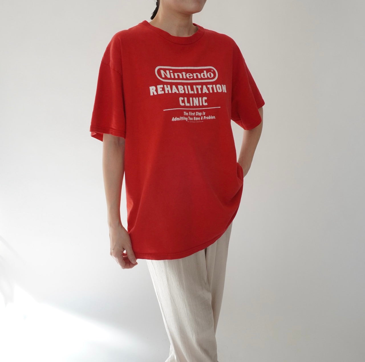 03s "Nintendo" Printed T-shirt