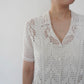90s Crochet Shirt