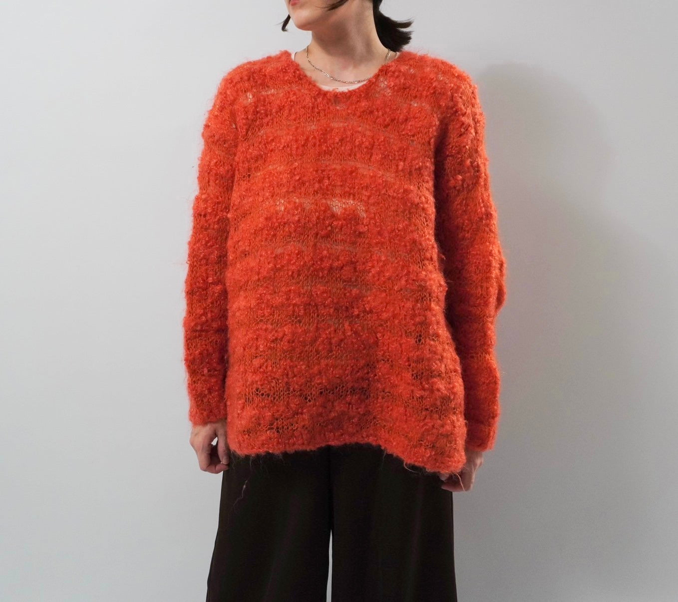 90s Mohair Hand Knit