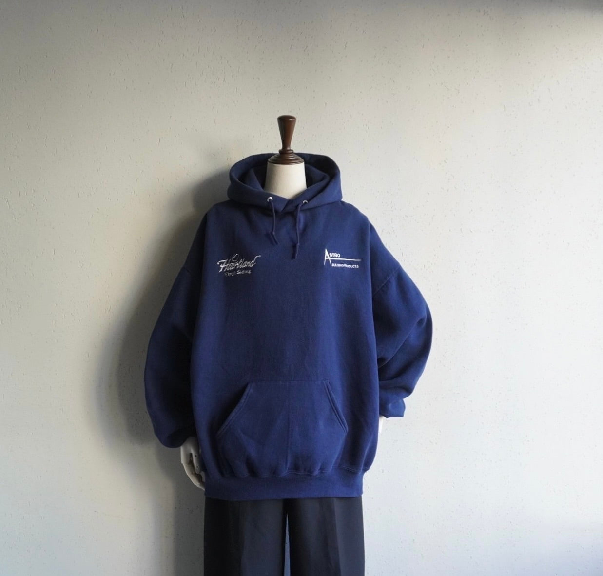 90s Hooded Sweater Made in USA