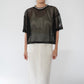 90s Black Mesh Top Made in USA