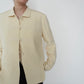 90s Cord Lace Design Silk Jacket
