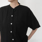 90s Black Long Blouse