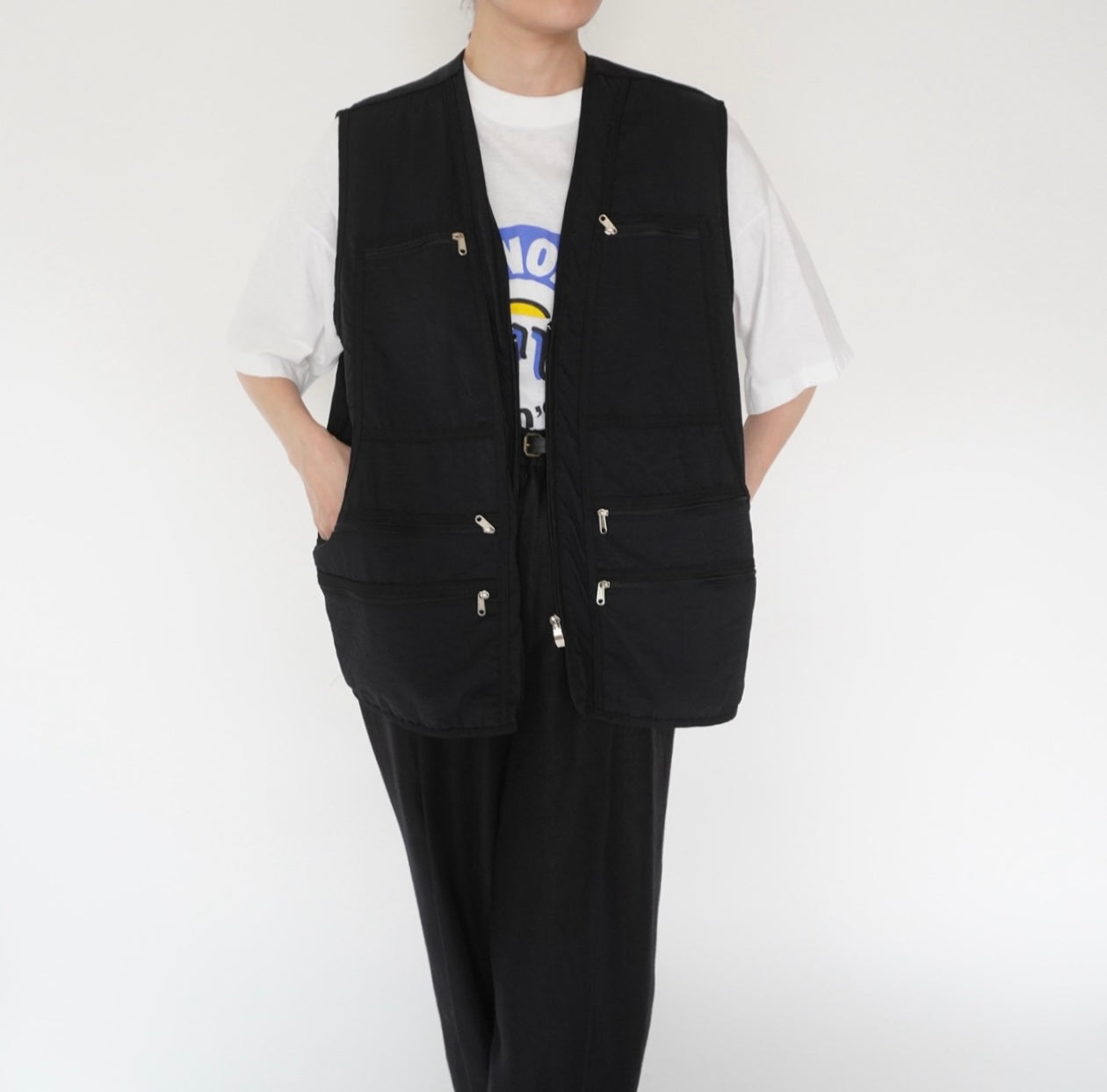 90s Design Zip Vest