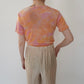 90s Tie Dye Top Made in Italy Dead Stock