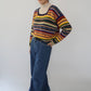 80s Multi Striped Knit