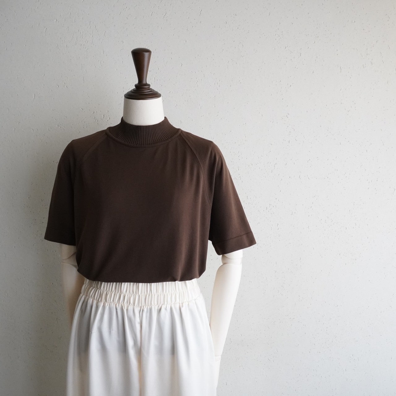 70s Brown Top Made in USA