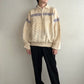 80s Zipped Wool Knit Made in Italy