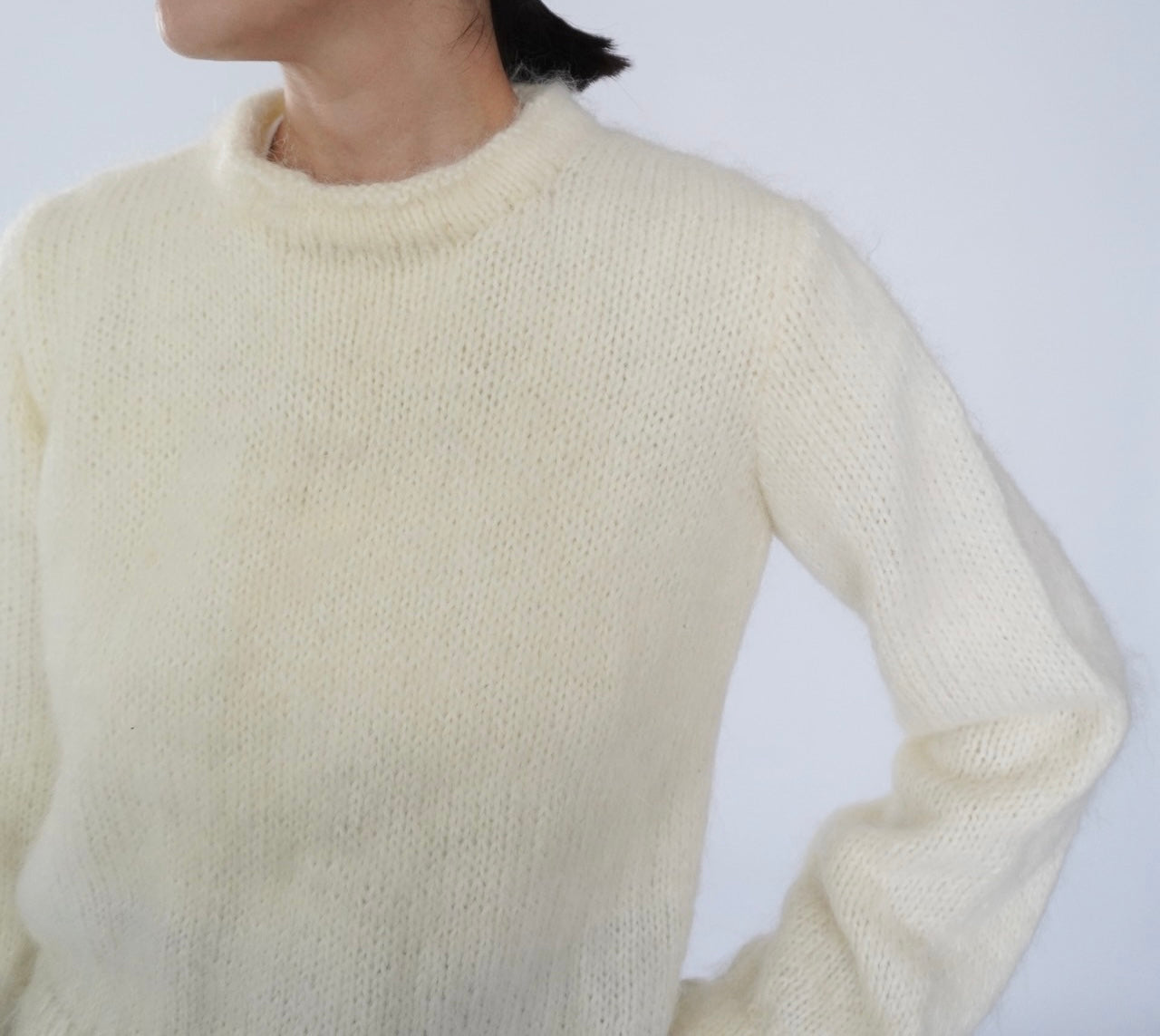 80s Ivory Knit