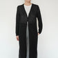 90s EURO Black Long Cardigan